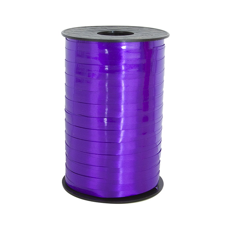 Лента полипропиленовая ( 0,5 см*250 м) Фиолетовый, Металлик, 1 шт.