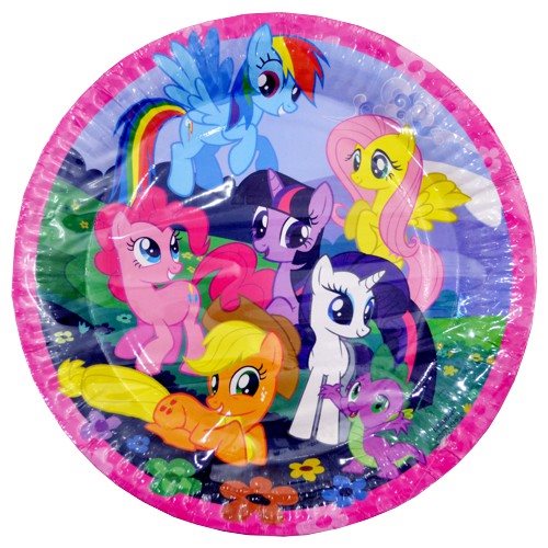 Тарелка My Little Pony 23см 8шт/AMC