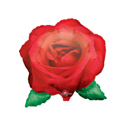 Шар А Фигура/Р35 Роза красная