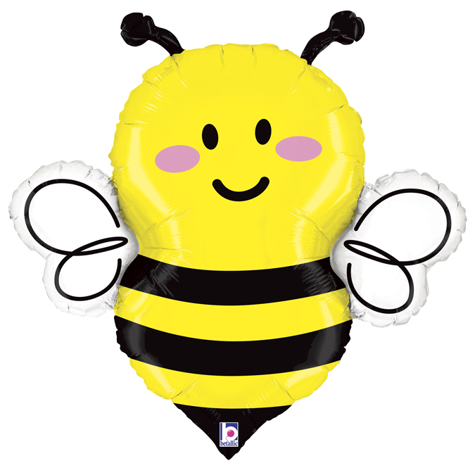Шар Г Фигура, Милая пчела, 34"/86 см