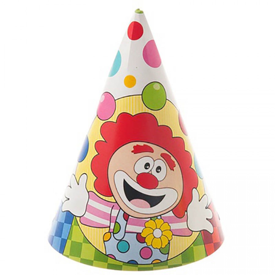 Карнавальный костюм Клоун в шляпе, рост 104-116 см