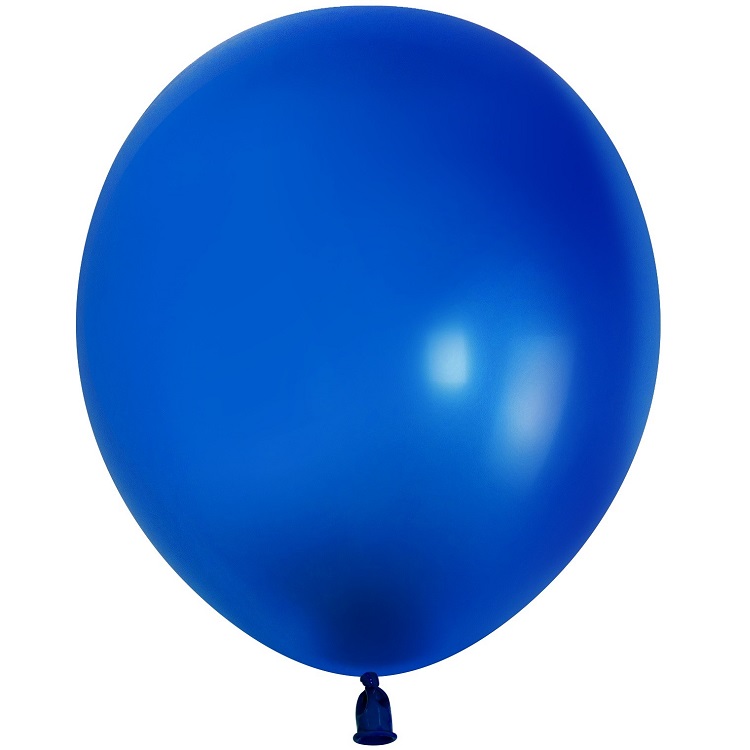 Шар Х (10''/25 см) Пастель, Синий темный (S59/111)