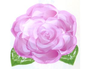 Шар А Фигура/S50 Роза розовая  малая