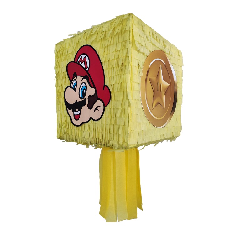 Пиньята Марио с лентами 
