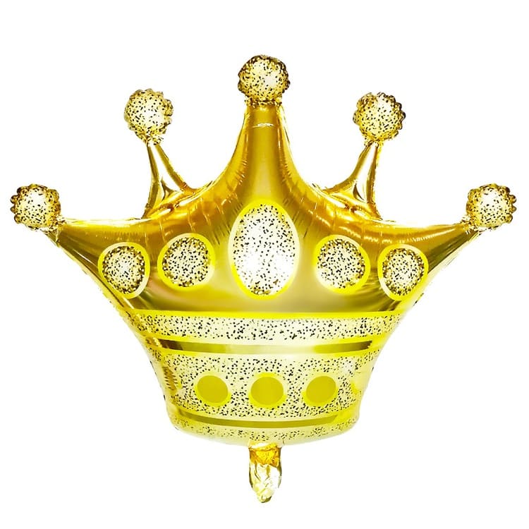 Шар Х 15" М/Фигура, Корона золото