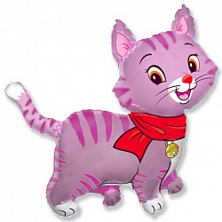 Шар Ф Фигура, Любимый котенок розовый (32"/81 см)