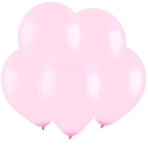 Шар Т 5" Пастель Светло-розовый/Pink/100шт./