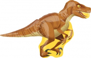 Шар Х Фигура, Динозавр Велоцираптор, 41"/104 см