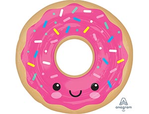 Шар А ФИГУРА/P35 Пончик в глазури розовой
