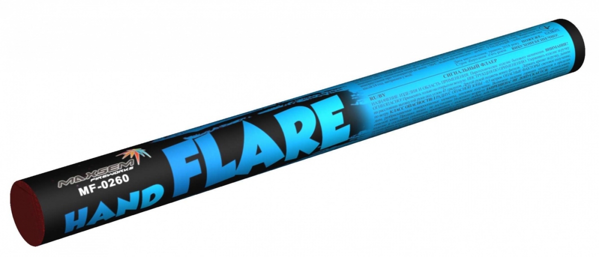 ПФ  Hand Flare (10/5)/MF0260 Сигнальный флаер 90 сек Hand flare  синий