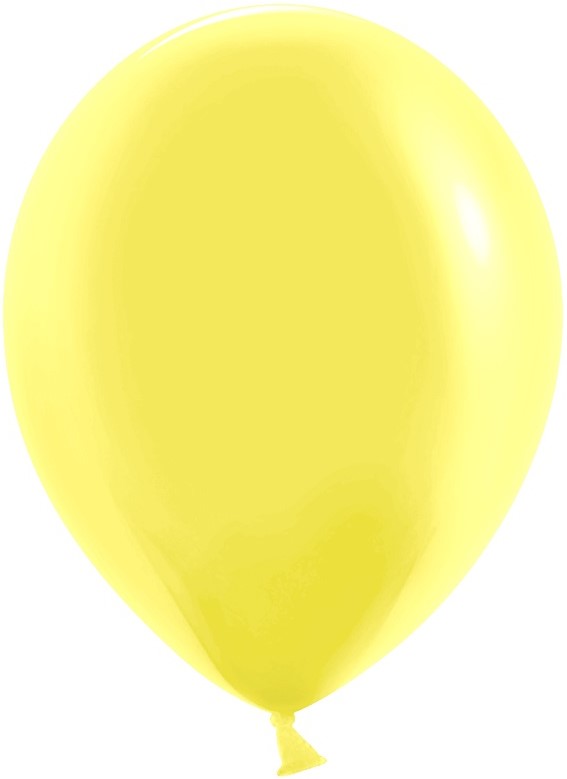 Шар Х (5"/13см) Пастель, Желтый,100шт.
