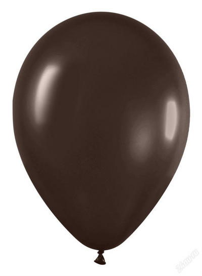Шар S 5"/576 Металлик Шоколадный / Chocolate