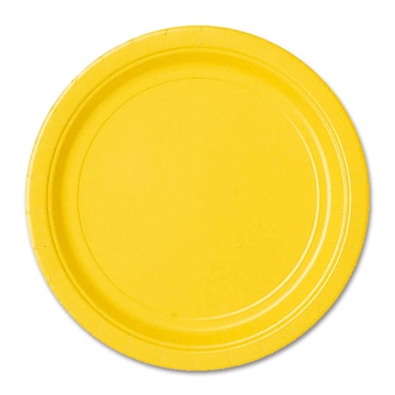 Тарелка Yellow Sunshine 17см 8шт/AМС