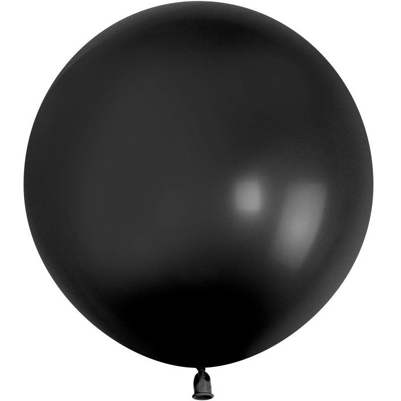 Шар Х (36''/91 см) Пастель, Черный (S18/150)