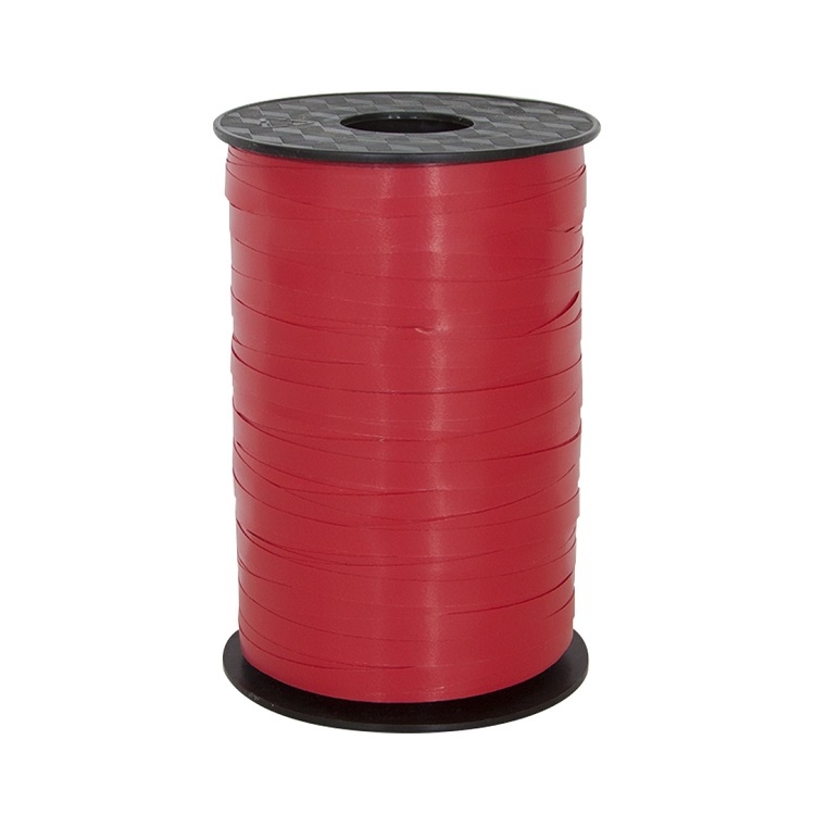 Лента полипропиленовая ( 0,5 см*250 м) Матированная, Красный, 1 шт.