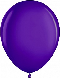 Шар Мл (12"/30 см) Фиолетовый (863), металлик, 100 шт.