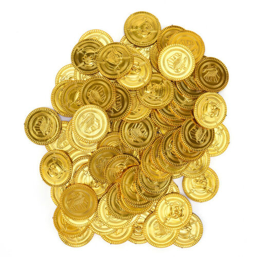 Монеты Пиратские (Сундук) 100 шт /Сф