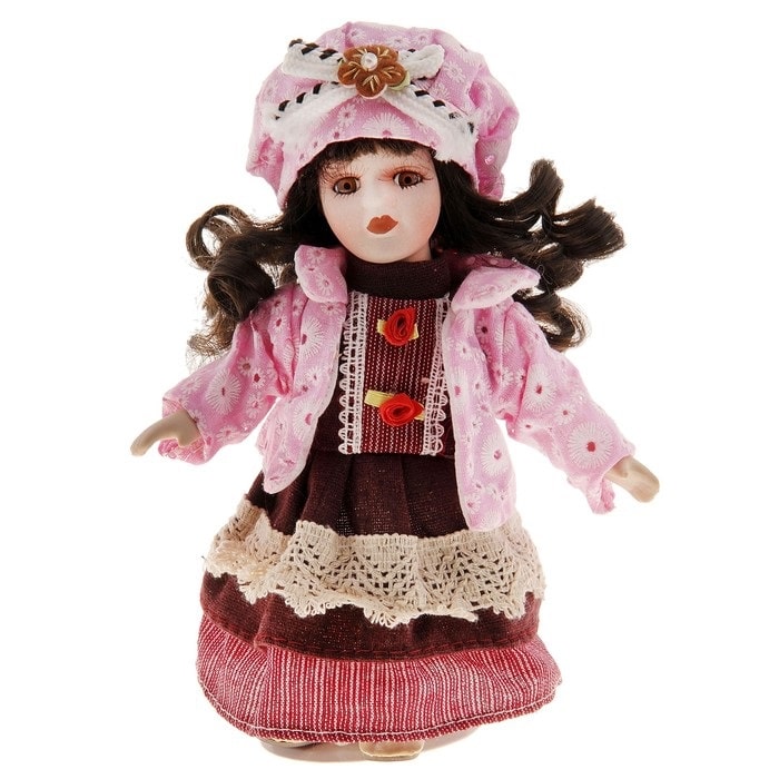 Кукла керамика коллекционная "Снежанна" 20 см