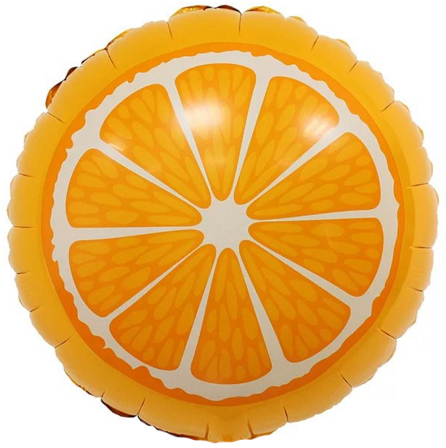 Шар Х 18" Круг, Апельсин, Оранжевый