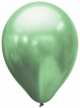 Шар М 5"/13 см  Хром PLATINUM Green