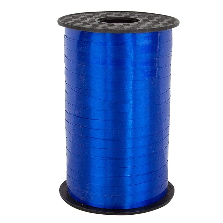 Лента полипропиленовая ( 0,5 см*250 м) Ярко-синий, Лаковый, 1 шт.