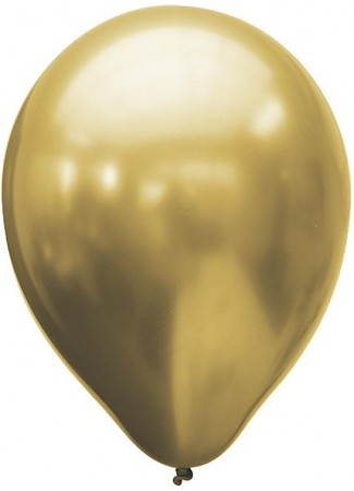 Шар М 5"/13 см  Хром PLATINUM Gold